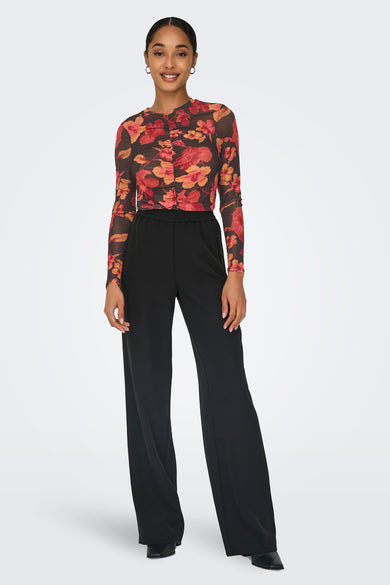 T-shirt met lange mouwen - rood
