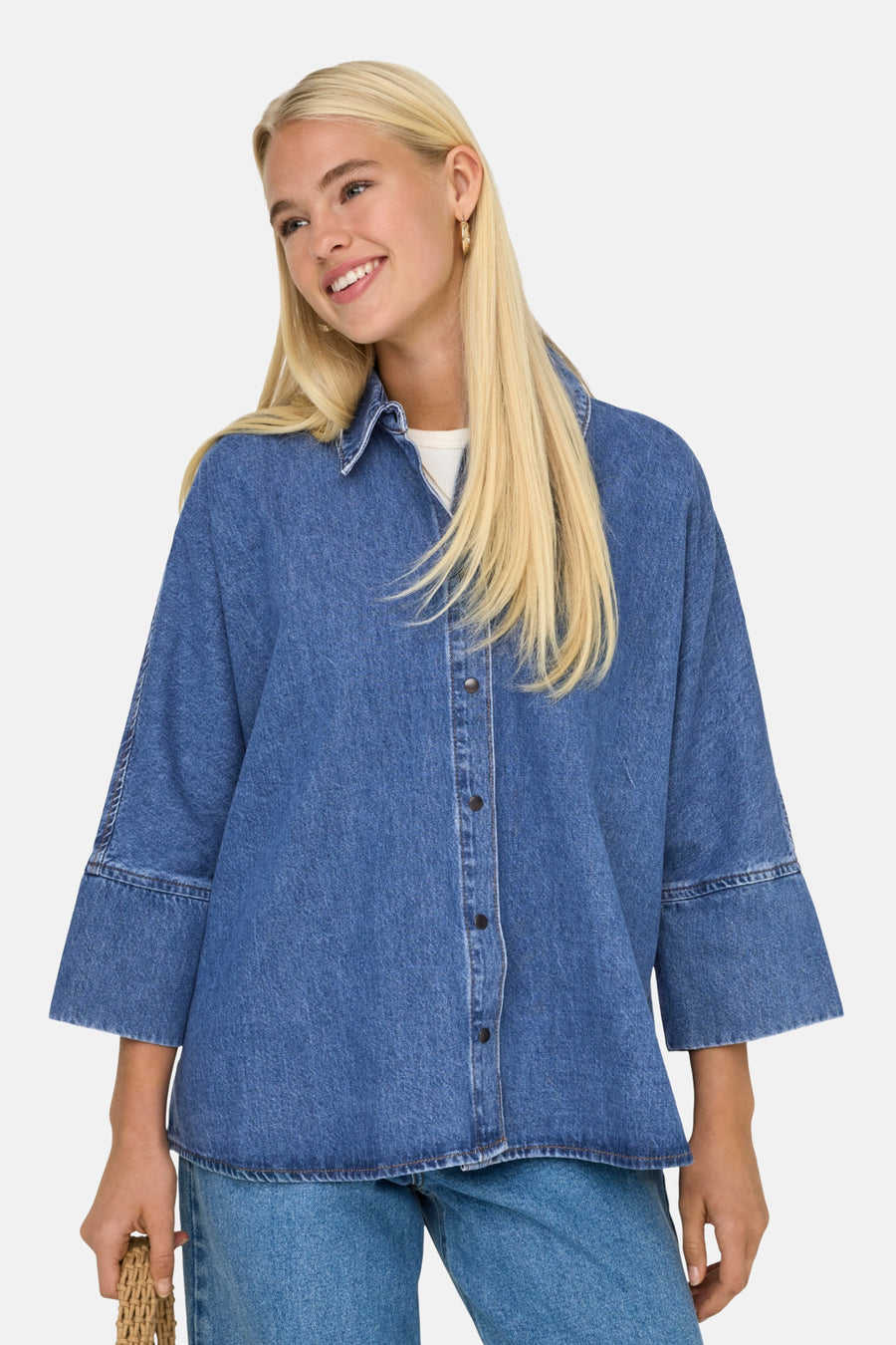 Chemise en jean - mid blue denim - ONLY® - 5