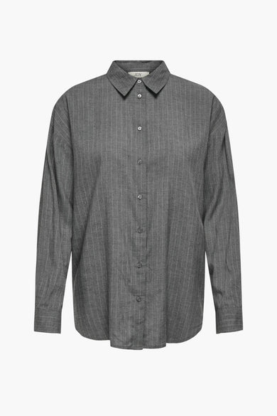 Hemd met lange mouwen - grijs