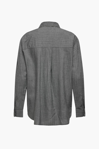 Hemd met lange mouwen - grijs