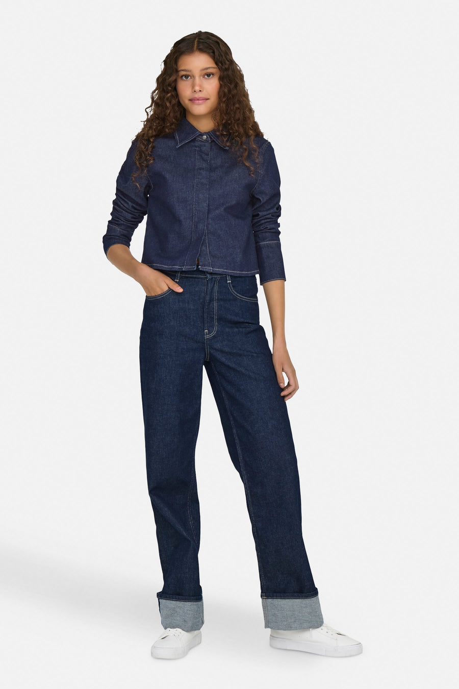 MERCER - dark blue denim - ONLY®