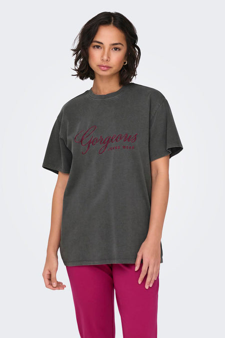 T-shirt (korte mouwen) Grijs - ONLY®