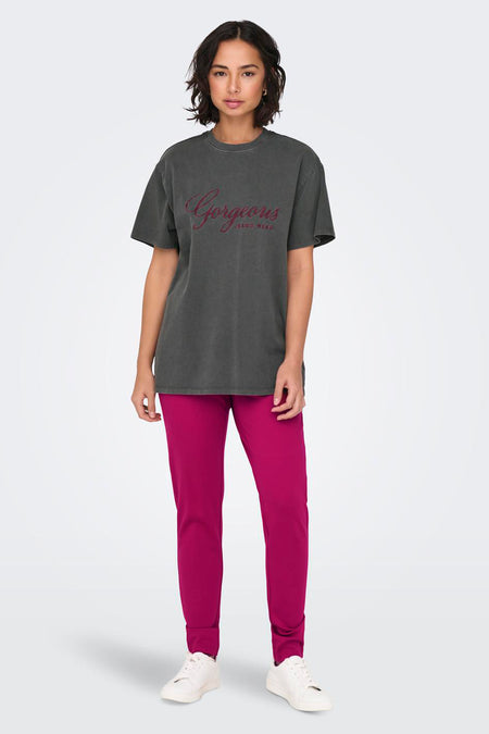 T-shirt (korte mouwen) Grijs - ONLY®