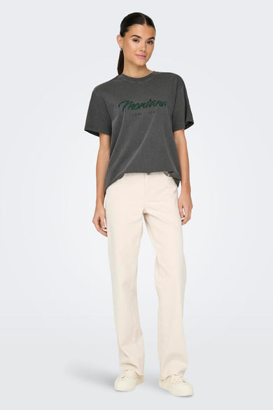 T-shirt (korte mouwen) Grijs - ONLY®