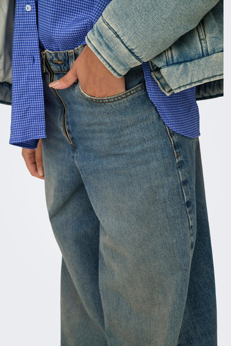 BAXTER - mid blue denim