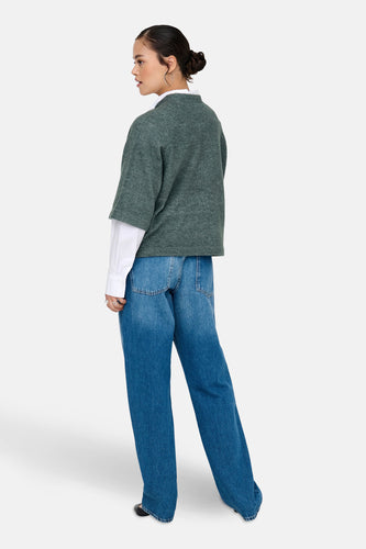 Pull met ronde hals - groen - ONLY®