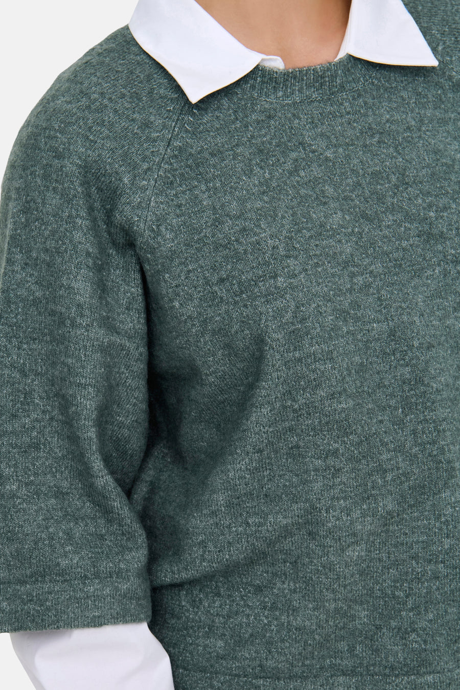 Pull met ronde hals - groen - ONLY®