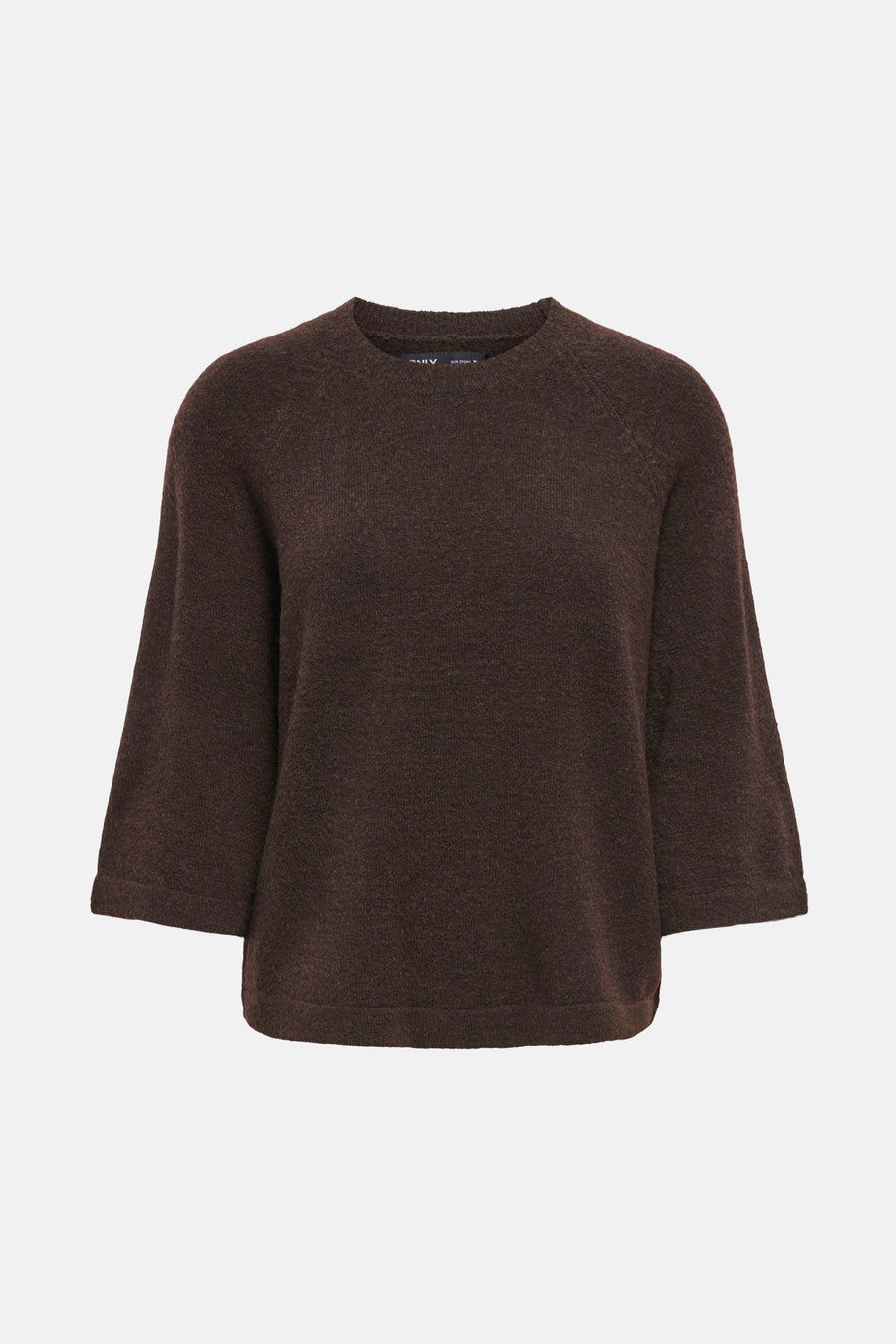 Pull met ronde hals - bruin - ONLY®