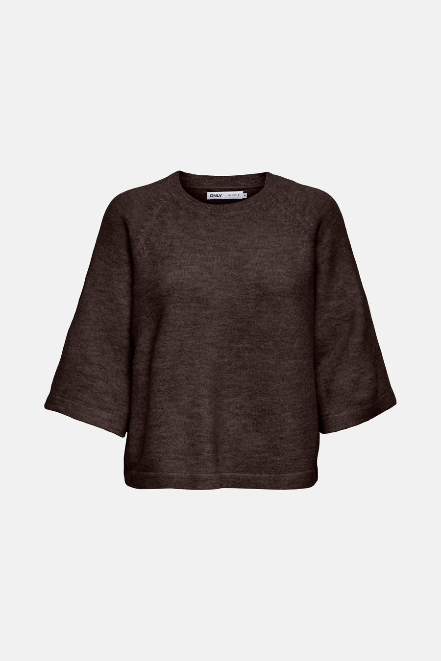 Pull met ronde hals - bruin - ONLY®