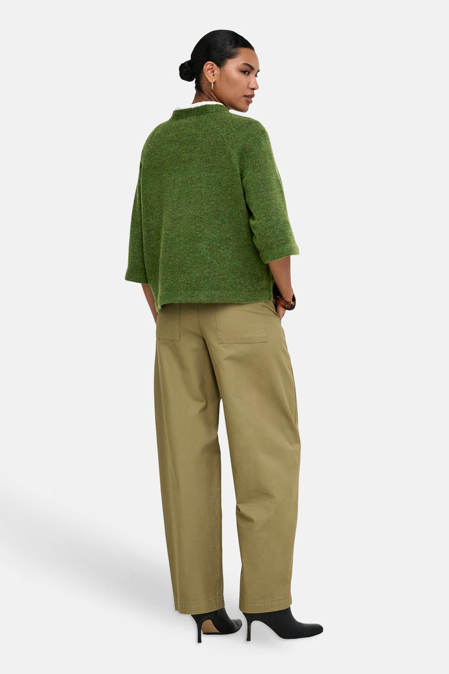 Pull col O vert - ONLY®