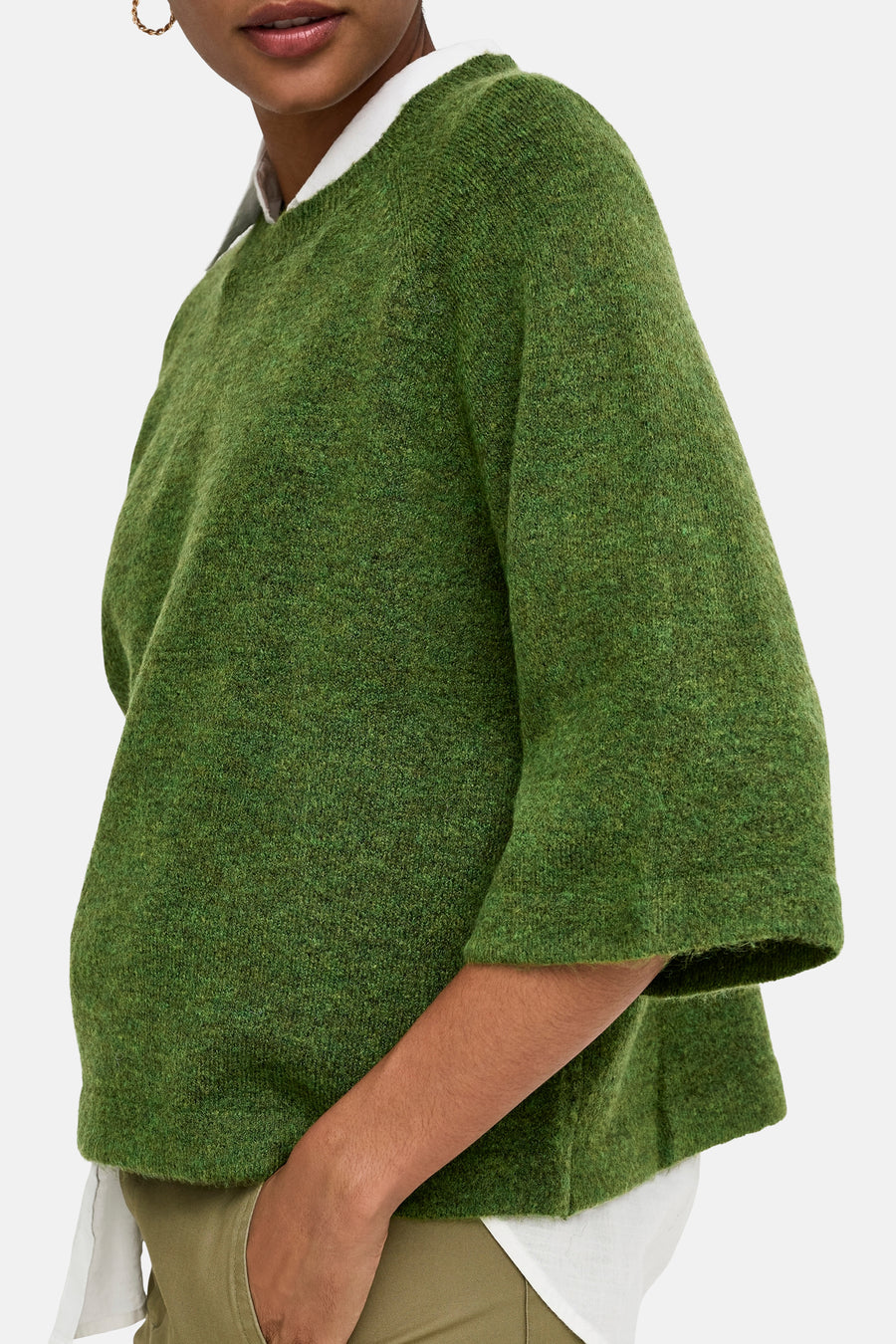 Pull col O vert - ONLY®
