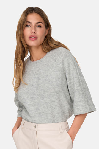 Pull met ronde hals - grijs - ONLY®