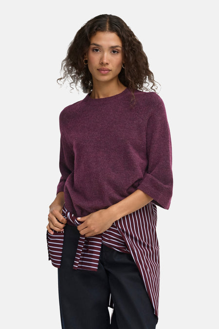 Pull O-hals - rood
