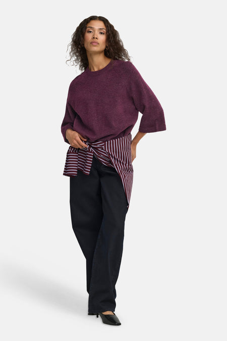 Pull O-hals - rood