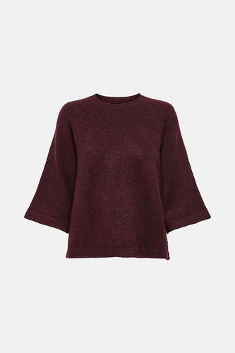 Pull met ronde hals - Bordeaux - ONLY®