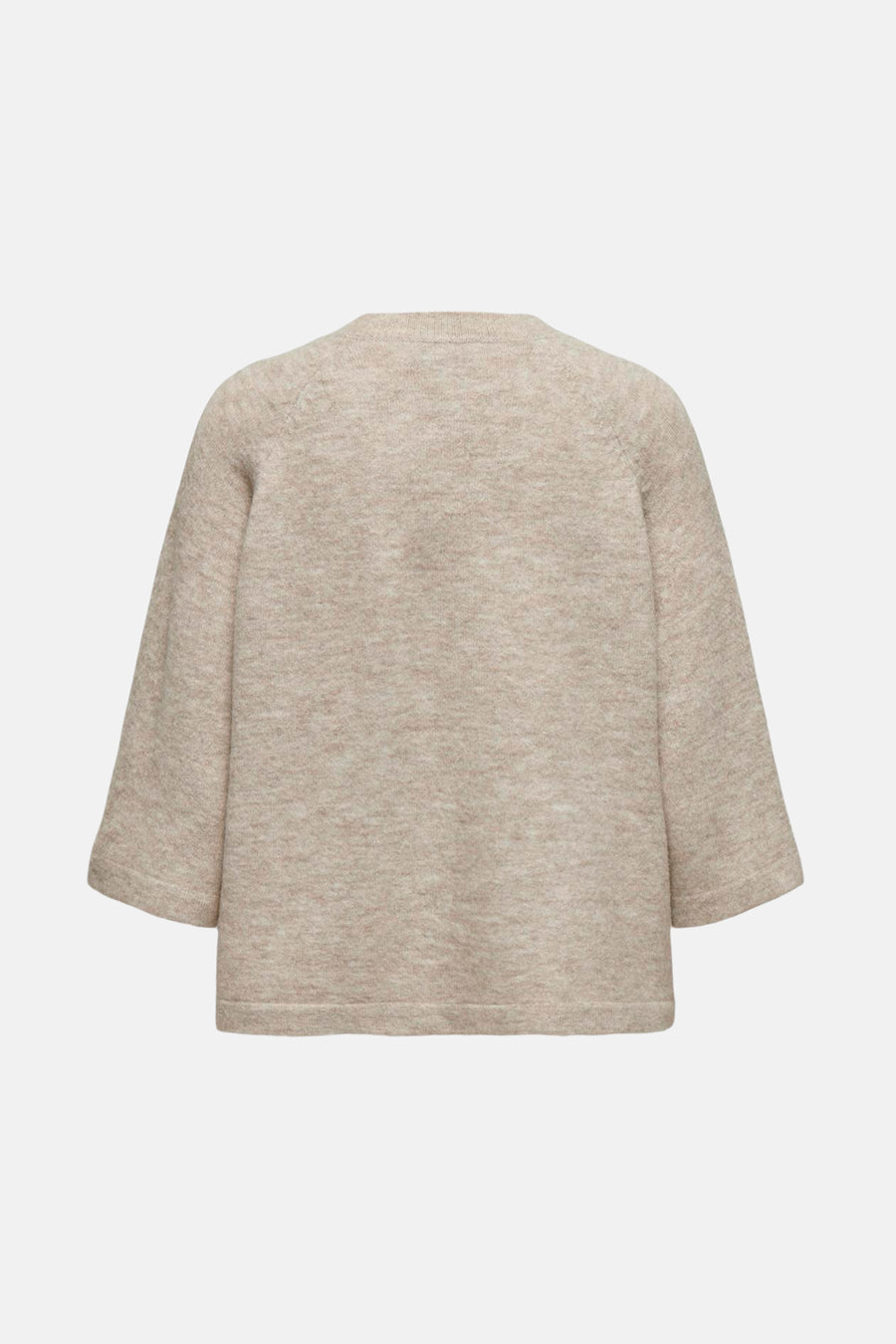 Pull met ronde hals - beige - ONLY®