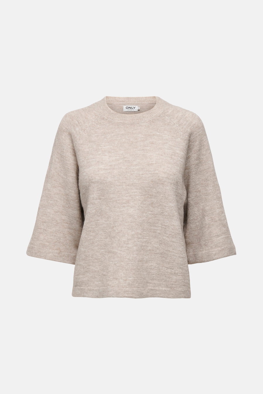 Pull met ronde hals - beige - ONLY®