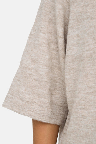 Pull met ronde hals - beige - ONLY®