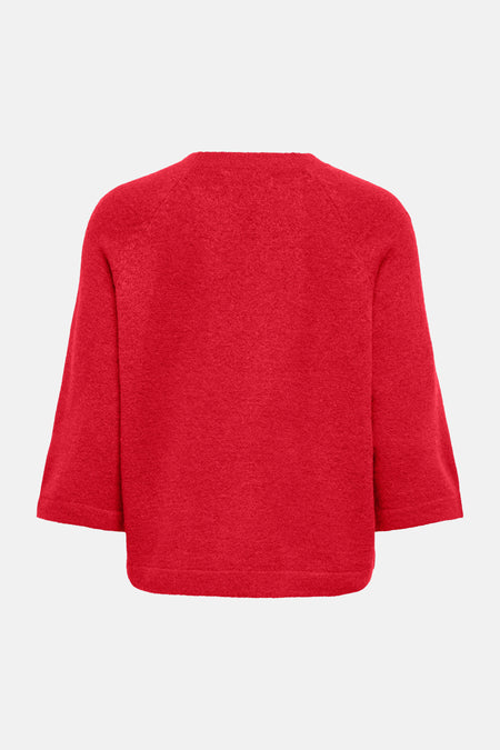 Trui met ronde hals rood - ONLY®
