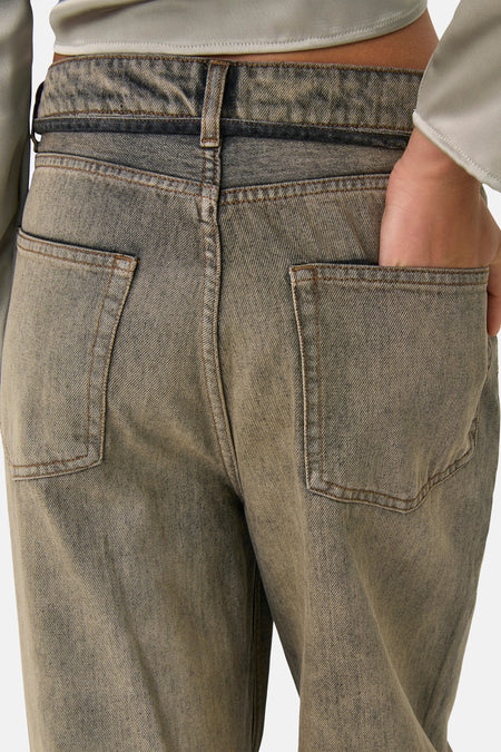 BLEECKER - mid grey denim