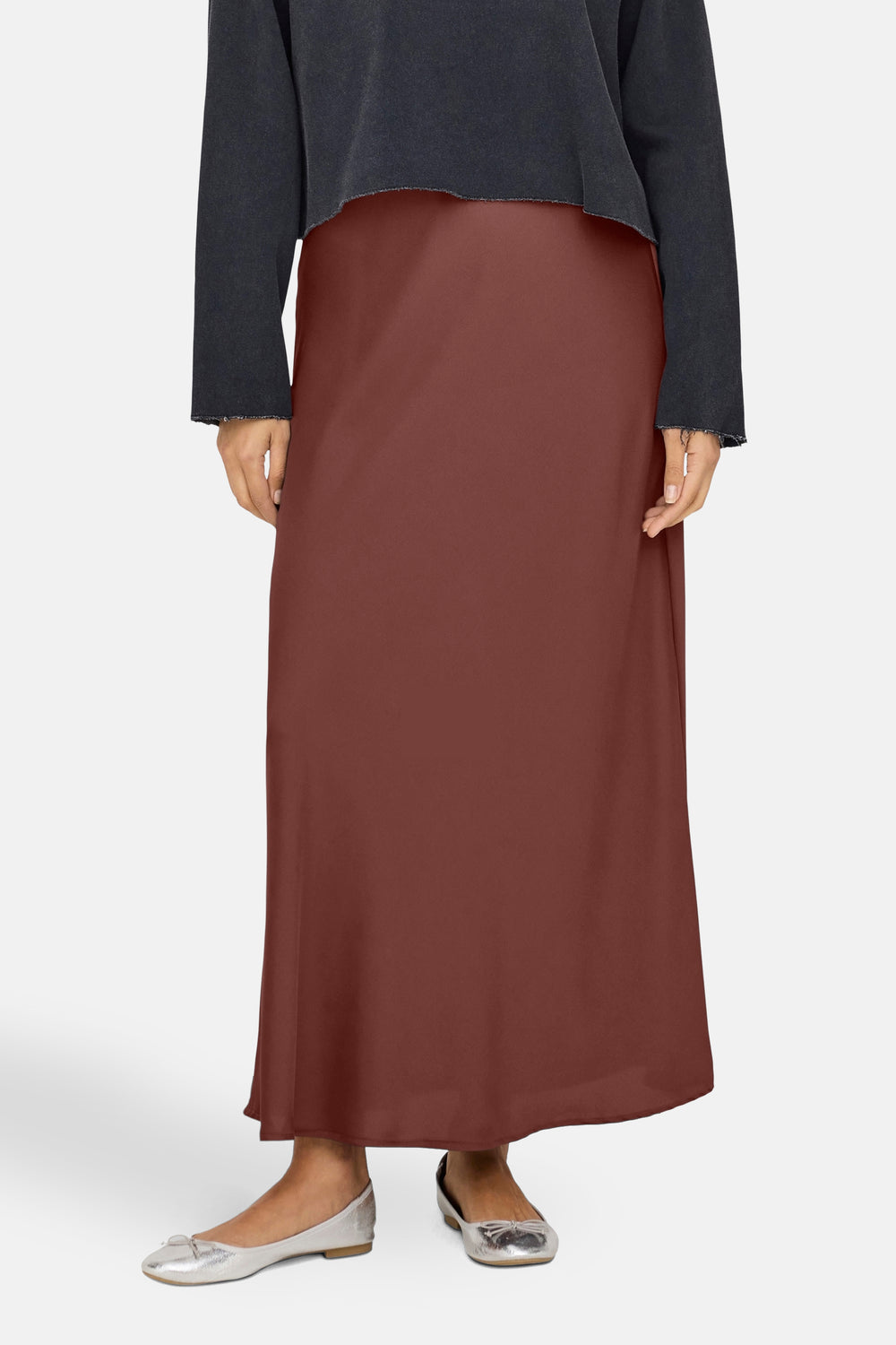 Rok (lang) Rood - ONLY®