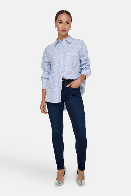 Hemd (lange mouwen) Blauw - ONLY®