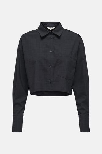 ONLNIARA L/S CHECK SHORT SHIRT TLR