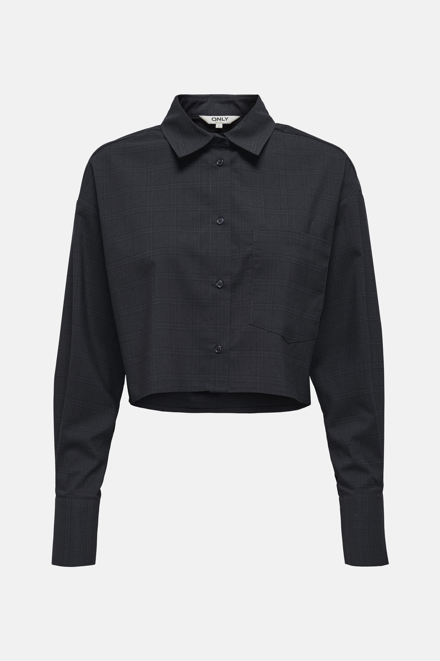 ONLNIARA L/S CHECK SHORT SHIRT TLR