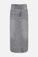 Rok (lang) Light grey denim - ONLY®