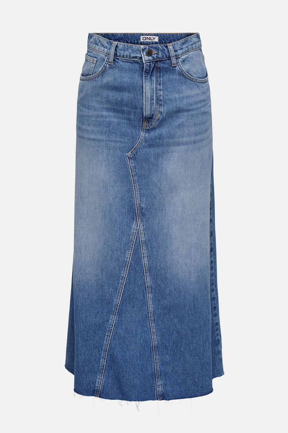 Rok (lang) Mid blue denim - ONLY®