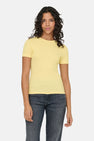 Top uni manche courte jaune - ONLY®