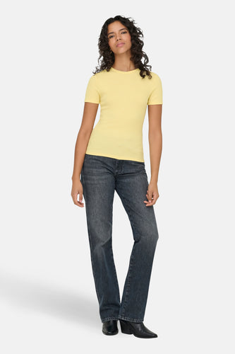 Top uni manche courte jaune - ONLY® - ONLY® - 7