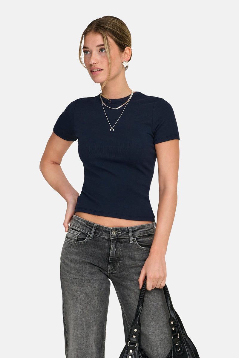 T-shirt met korte mouwen - blauw