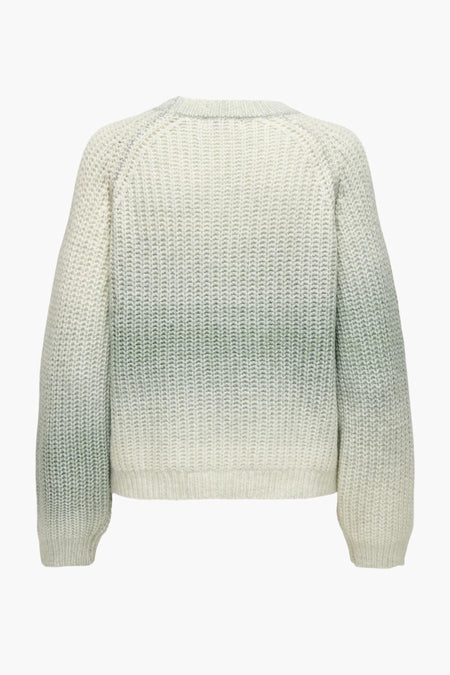 Pull met ronde hals - groen