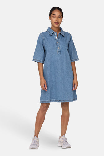 Kleedje met korte mouwen - blauw - ONLY®