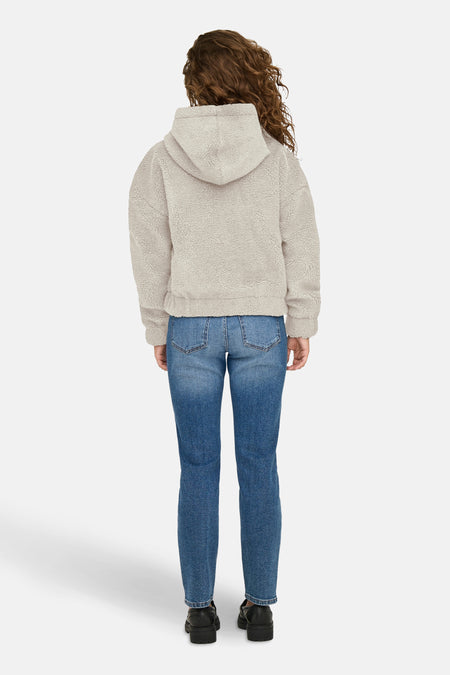 ONLTANJA TEDDY HOOD JACKET OTW CS