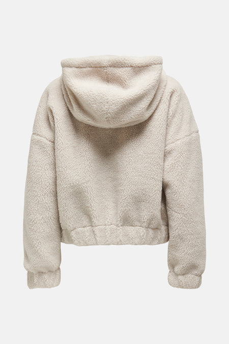 ONLTANJA TEDDY HOOD JACKET OTW CS