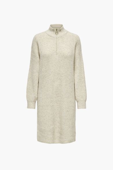 ONLTOKYO L/S ZIP DRESS KNT