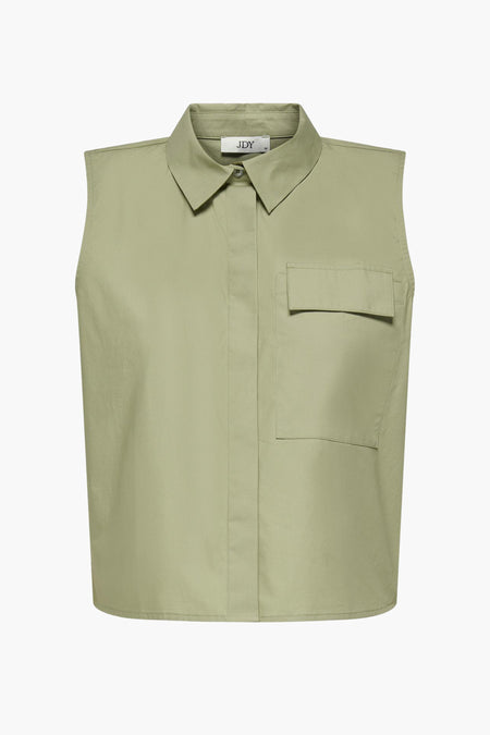 JDYELORA POPLIN SL CROPPED SHIRT WVN EXP