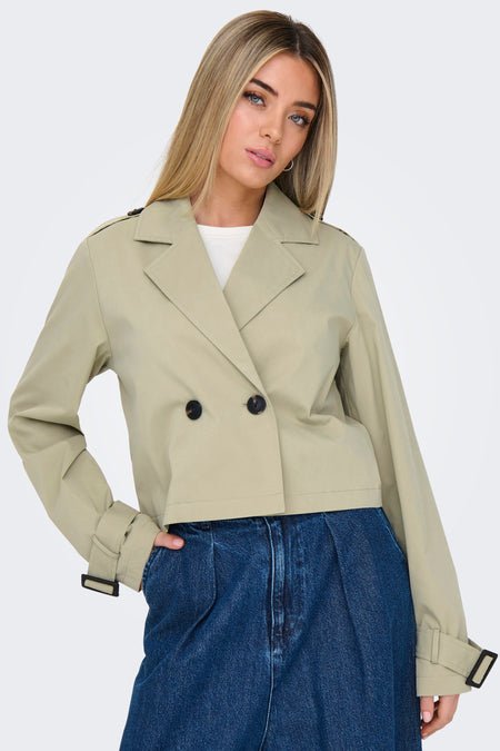 ONLEJA ORCHID SHORT LIFE TRENCH CC OTW