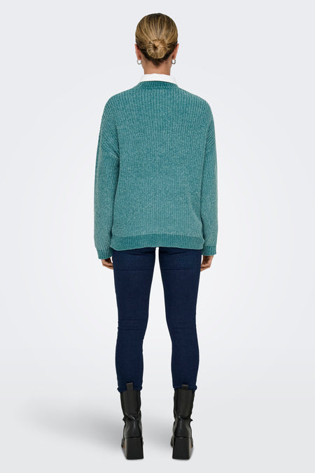 Trui met ronde hals Blauw - JDY