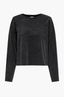 T-shirt met lange mouwen - zwart