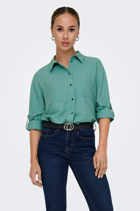 Hemd (lange mouwen) Blauw - JDY