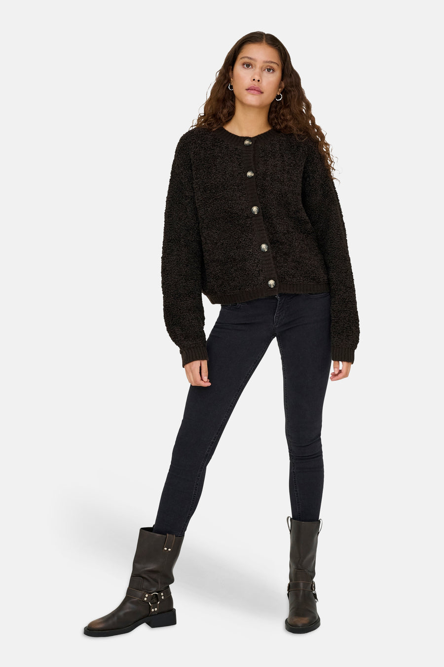 Cardigan bruin - JDY
