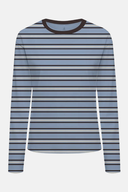 T-shirt met lange mouwen - blauw