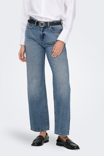 ELLA - mid blue denim