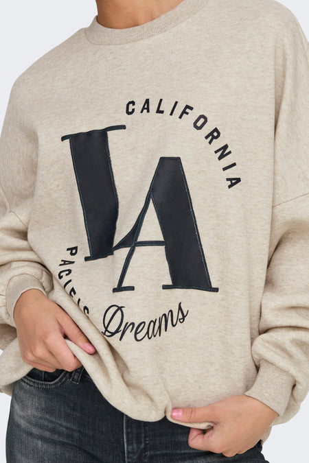 ONLDEBORAH L/S CLUB O-NECK SWT