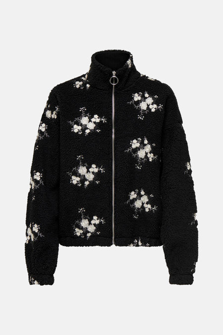 ONLVALENTINA L/S ZIP TEDDY SWT
