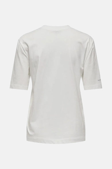 T-shirt met korte mouwen - wit
