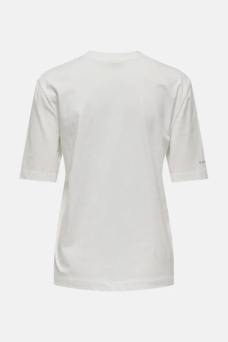 T-shirt met korte mouwen - wit